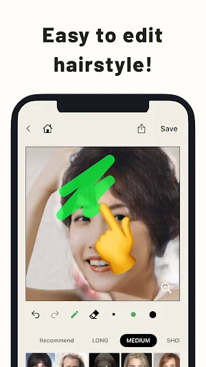 MyHairIsGood-Hairstyle editor Screenshot 1