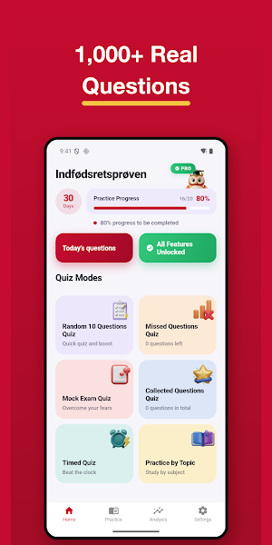 Danish Citizenship Test 2026 Screenshot 0