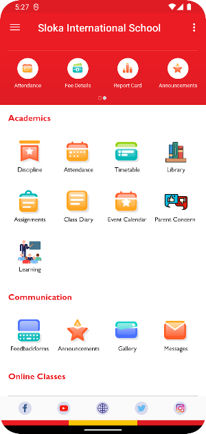 Sloka International School Screenshot 2