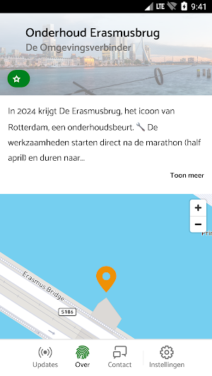Erasmusbrug Groot Onderhoud Screenshot 1
