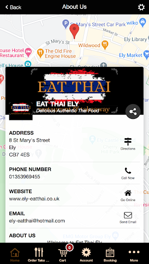 Eat Thai Ely Screenshot 1
