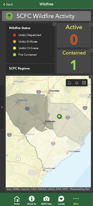 S.C. Forestry Commission Screenshot 3