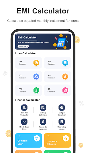 LoanEasy - EMI Loan Calculator Screenshot 0