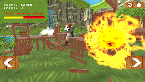 Squirrel Bricks Game: Smash it Screenshot 0
