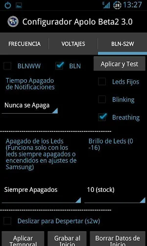 Configurator for Apolo Kernel Screenshot 1