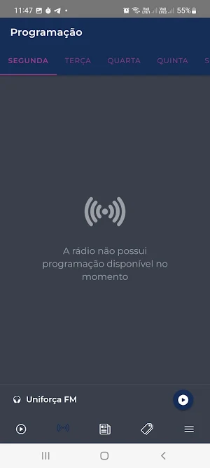 Uniforça FM Screenshot 1