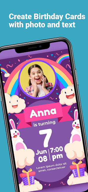 Birthday card maker Screenshot 0