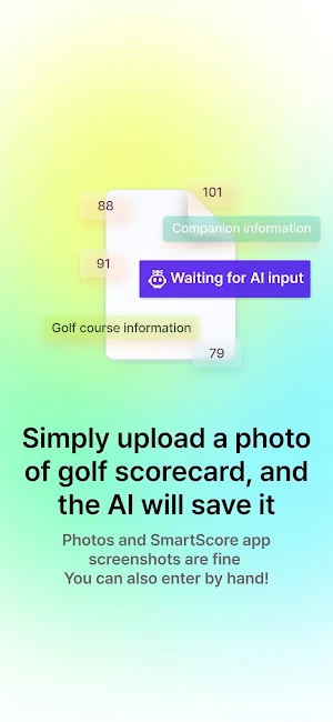 ToktiGolf - Golf Score, GolfAI Screenshot 1