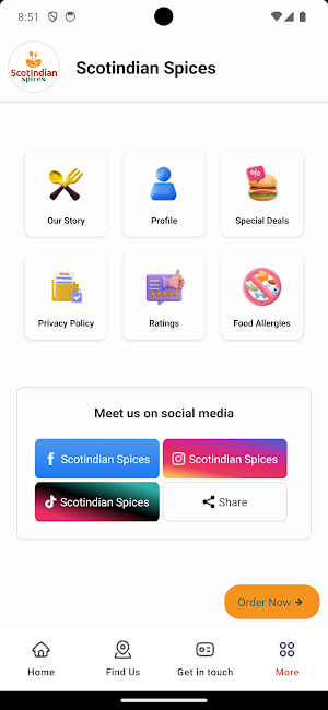 Scotindian Spices Edinburgh Screenshot 3
