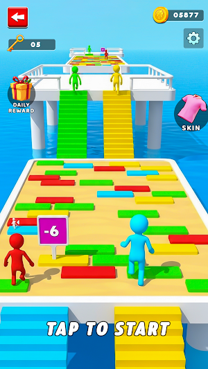 Bridge Race Run Screenshot 2