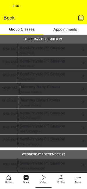 Underground Fitness Dublin IE Screenshot 1