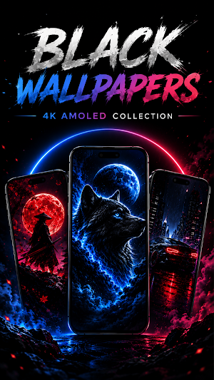 Dark and Black wallpapers Screenshot 0