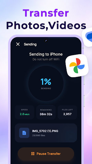 Local File Drop: WiFi Transfer Screenshot 3