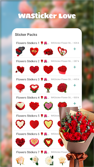 WASticker Love Screenshot 0