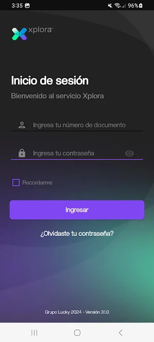 Xplora App Screenshot 1