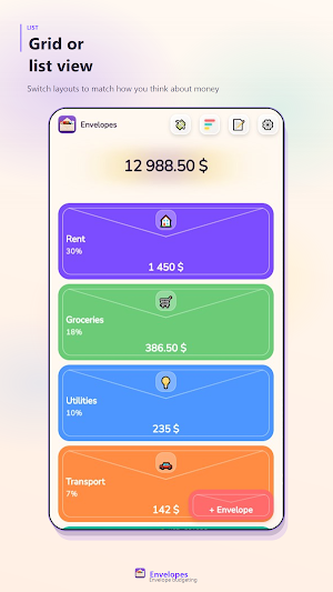 Envelopes Screenshot 2