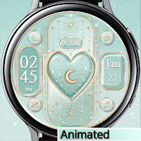 Moon and Heart - Watchface