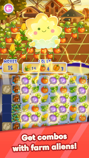 Astro Farm Match Screenshot 2