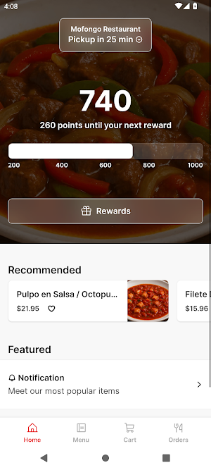 Mofongo Restaurant Screenshot 0