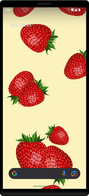 Strawberries Live Wallpaper Screenshot 3