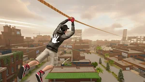 Going Up Parkour Game Rooftop Screenshot 0