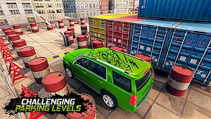 Modern Prado Car Parking Games Screenshot 0