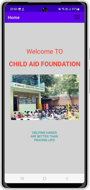Child Aid Foundation Screenshot 2