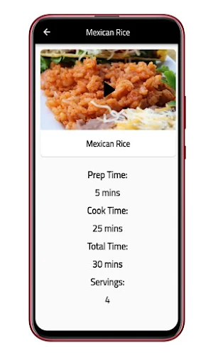 Mexican Rice Screenshot 1