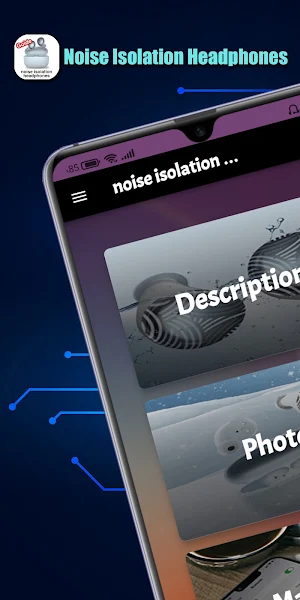 Noise Isolation Headphones Screenshot 0
