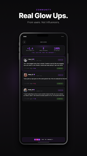 Halomax: AI Face Rating Screenshot 2