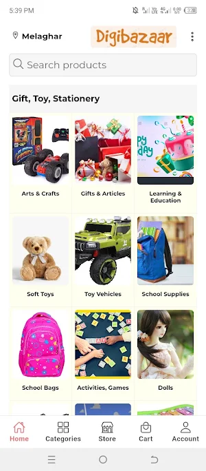 Digibazaar: Local Shopping App Screenshot 2