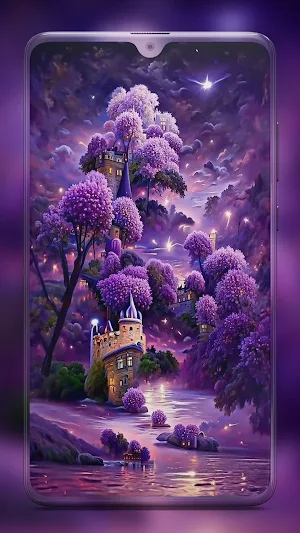 Purple Wallpapers HD Screenshot 0