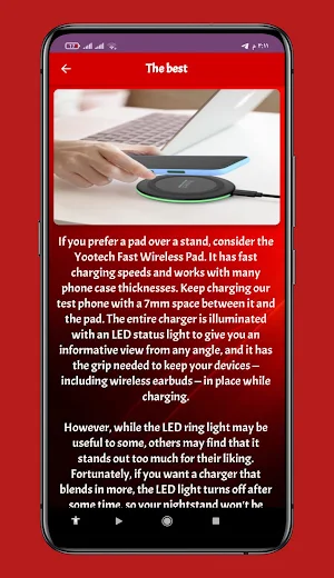 Yootech Wireless Charger guide Screenshot 2