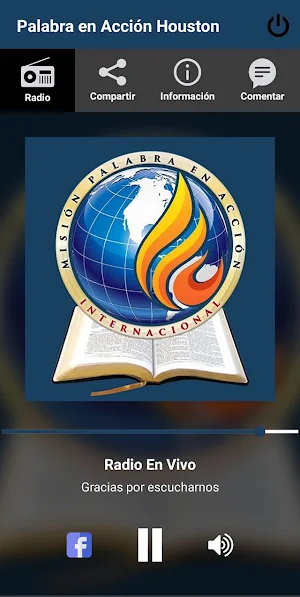Radio Palabra en Acción Houston Screenshot 1