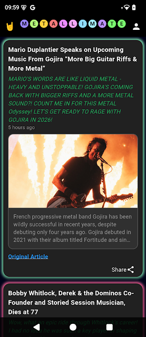 MetalliMate Screenshot 0