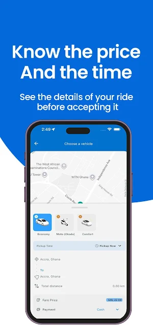 SwiftGo: Request a Ride Screenshot 3