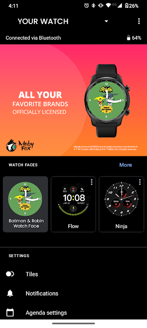 Batman & Robin watch face Screenshot 0