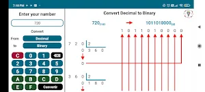 Binary Hexadecimal and Octal Screenshot 0