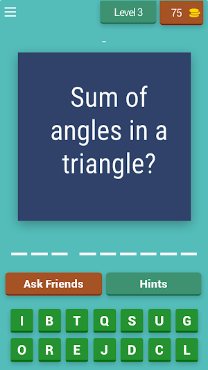 MATHEMATICS QUIZ Screenshot 3
