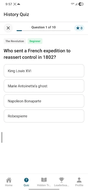 Haiti History Game Screenshot 2