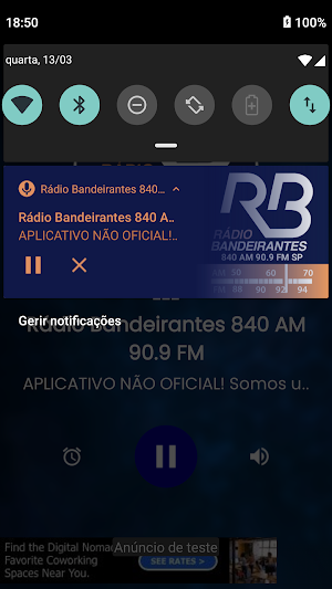 Rádio Bandeirantes 90.9FM - SP Screenshot 3