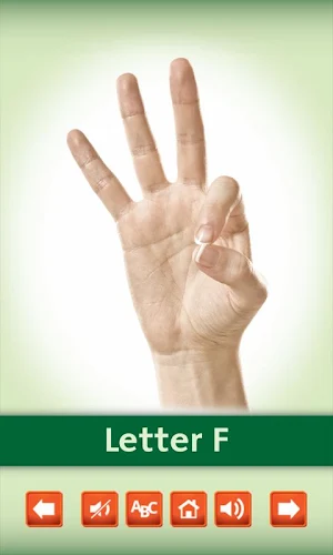 Sign Language Alphabet Cards Screenshot 3