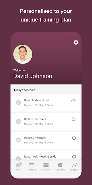 DPT Fit's App Screenshot 1