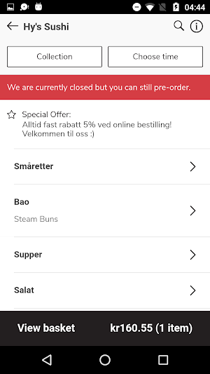 Hy's Sushi Screenshot 1