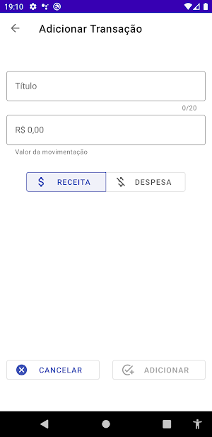 Carteiras - Gestão Financeira  Screenshot 2