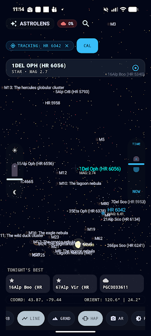 AstroLens: AR Sky Map & Stars Screenshot 0