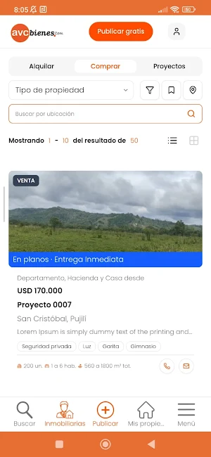 avcbienes Screenshot 2