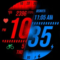 Flare Watch Face 016