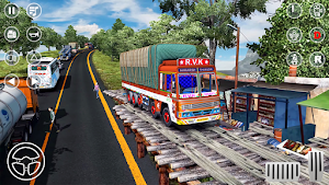 Indian Truck Cargo Driving Simulator 2021 Screenshot 1
