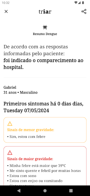 triar saúde Screenshot 2
